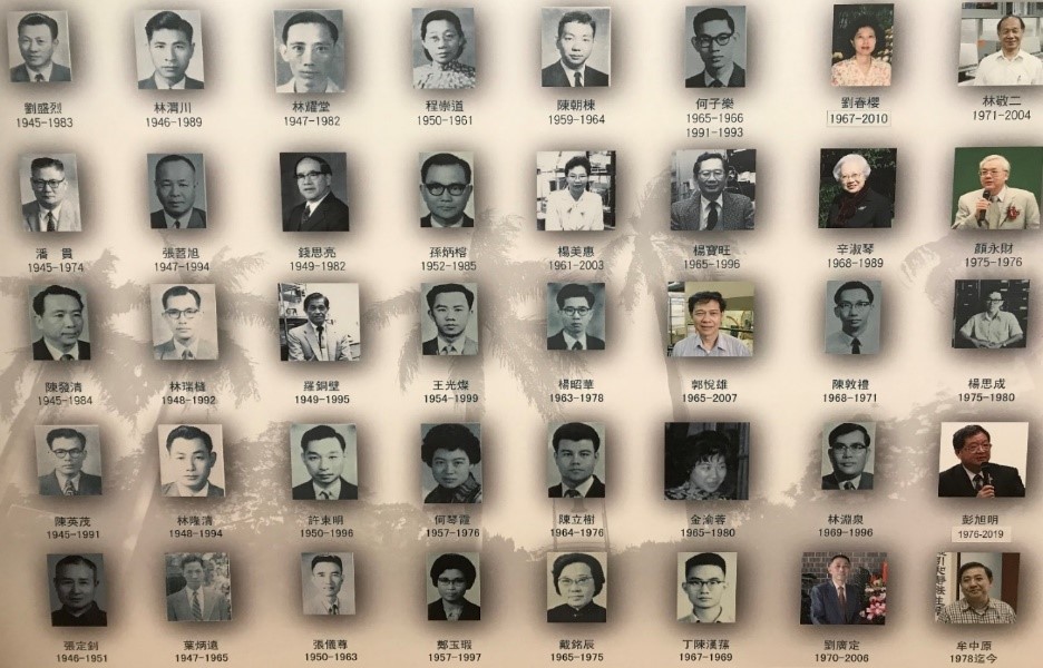 faculty 1945-1978
